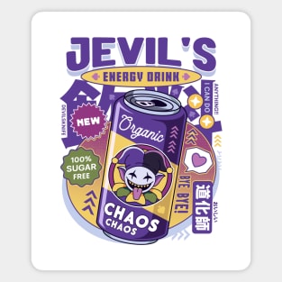 Jevil Energy Drink Magnet
